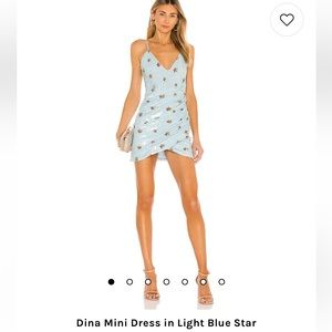 Superdown Dina mini dress with stars S